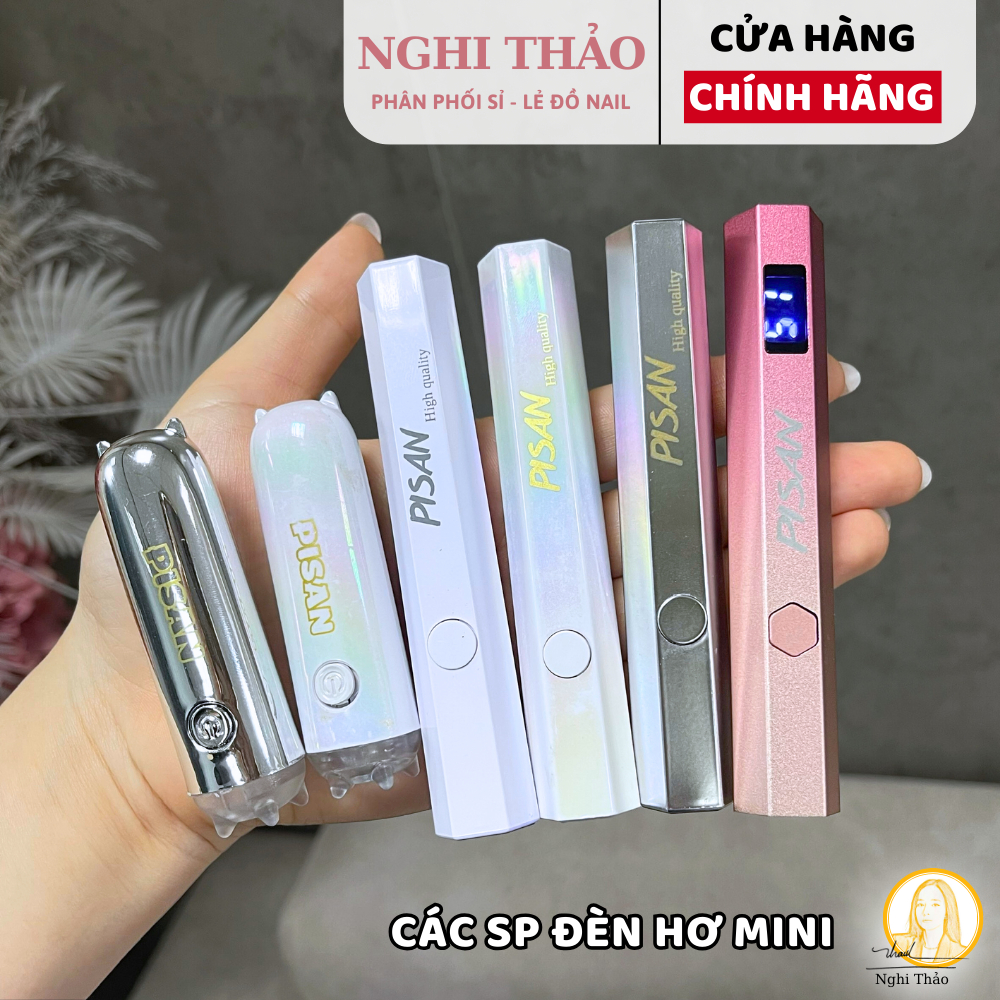 Đèn hơ móng mini cầm tay PISAN 3W