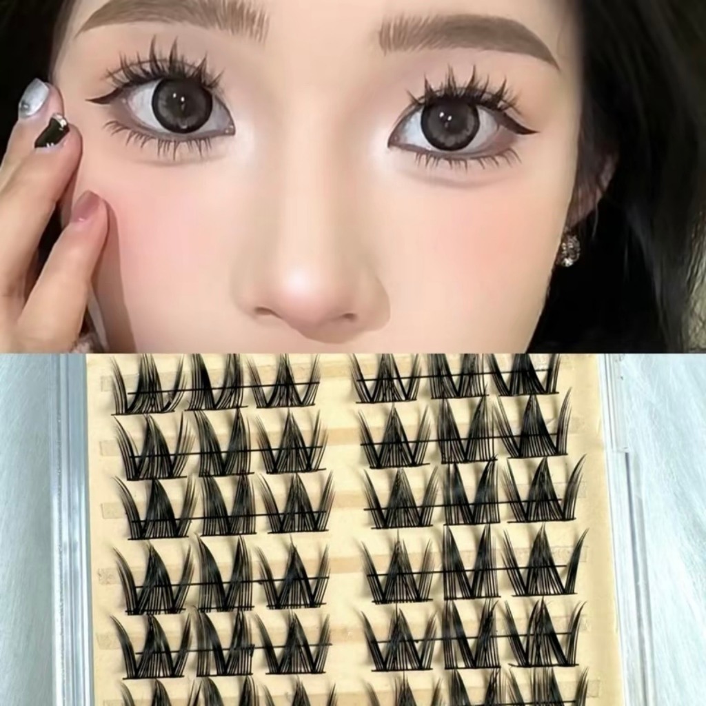 Mi Giả TOMORROW, Mi MÈO NGỌT NGÀO Thước Lông Mi 12mm