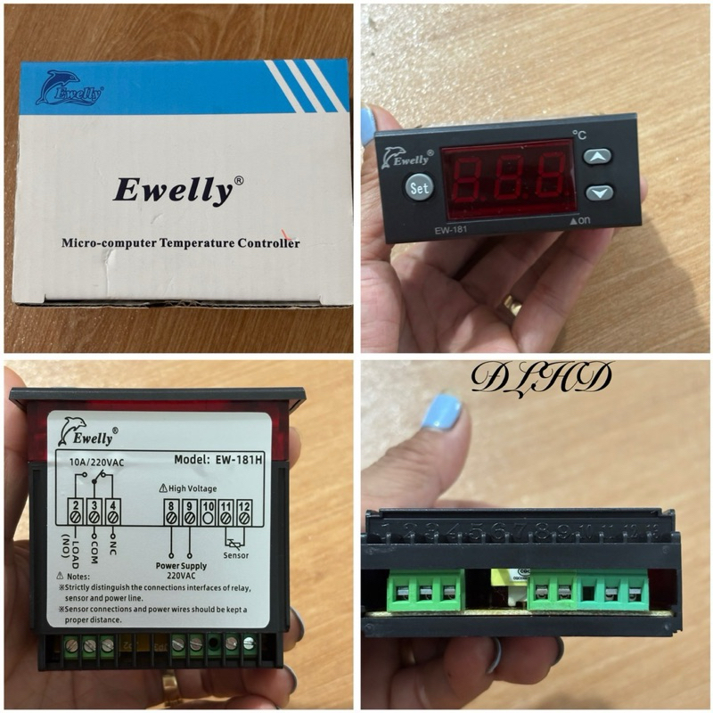 Đồng Hồ Điều Khiển Nhiệt Độ EWELLY EW-181H