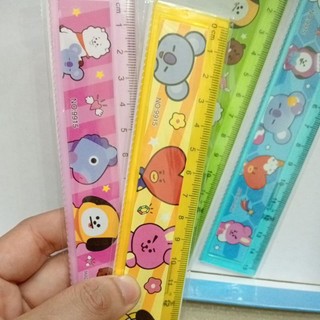 Combo 5 chiếc Thước kẻ 15cm ngộ nghĩnh