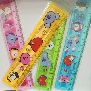 Combo 5 chiếc Thước kẻ 15cm ngộ nghĩnh