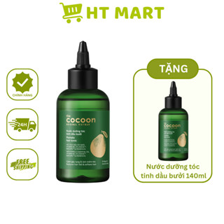 Nước dưỡng tóc tinh dầu bưởi Cocoon 140ml - Xịt bưởi Cocoon mọc tóc, giảm rụng tóc