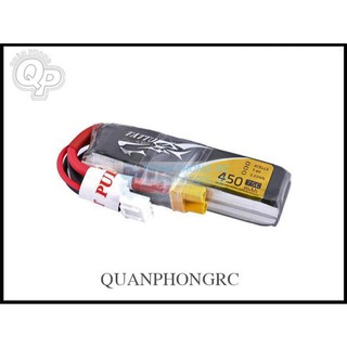 GNB / Tattu 450mAh 2S 80C 7.6V LiHV  XT30 / JST