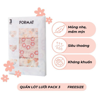  Quần lót lưới pack3 Format 