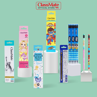 Hộp Bút Chì Gỗ Có Tẩy 2B 4B 6B CLASSMATE Nét Bút Mịn, Hình Dáng Đơn Giản , Dùng Để Luyện Chữ Cho Học Sinh CL-PC403/412