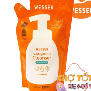 NƯỚC RỬA BÌNH SỮA WESSER 500ML (CHAI/TÚI)