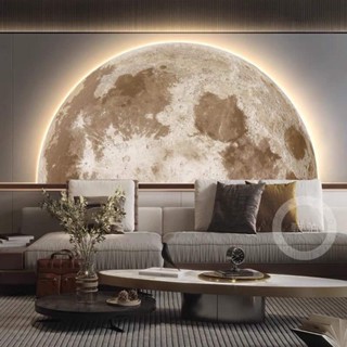  Tranh Đèn Led Mặt Trăng Treo Sau Sofa,Tranh Treo Đầu Giường,Đèn Mặt Trăng  Tranh treo tường phu quy 