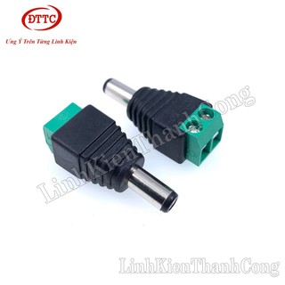 Bộ 10 Chiếc Giắc DC Đực Vặn Ốc  5.5x2.1mm