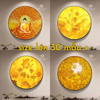 (Giá xưởng) Mẫu Mới Đèn Hào Quang Treo Phòng Thờ, Trang Trí Tượng Phật, bàn thờ, phòng thờ