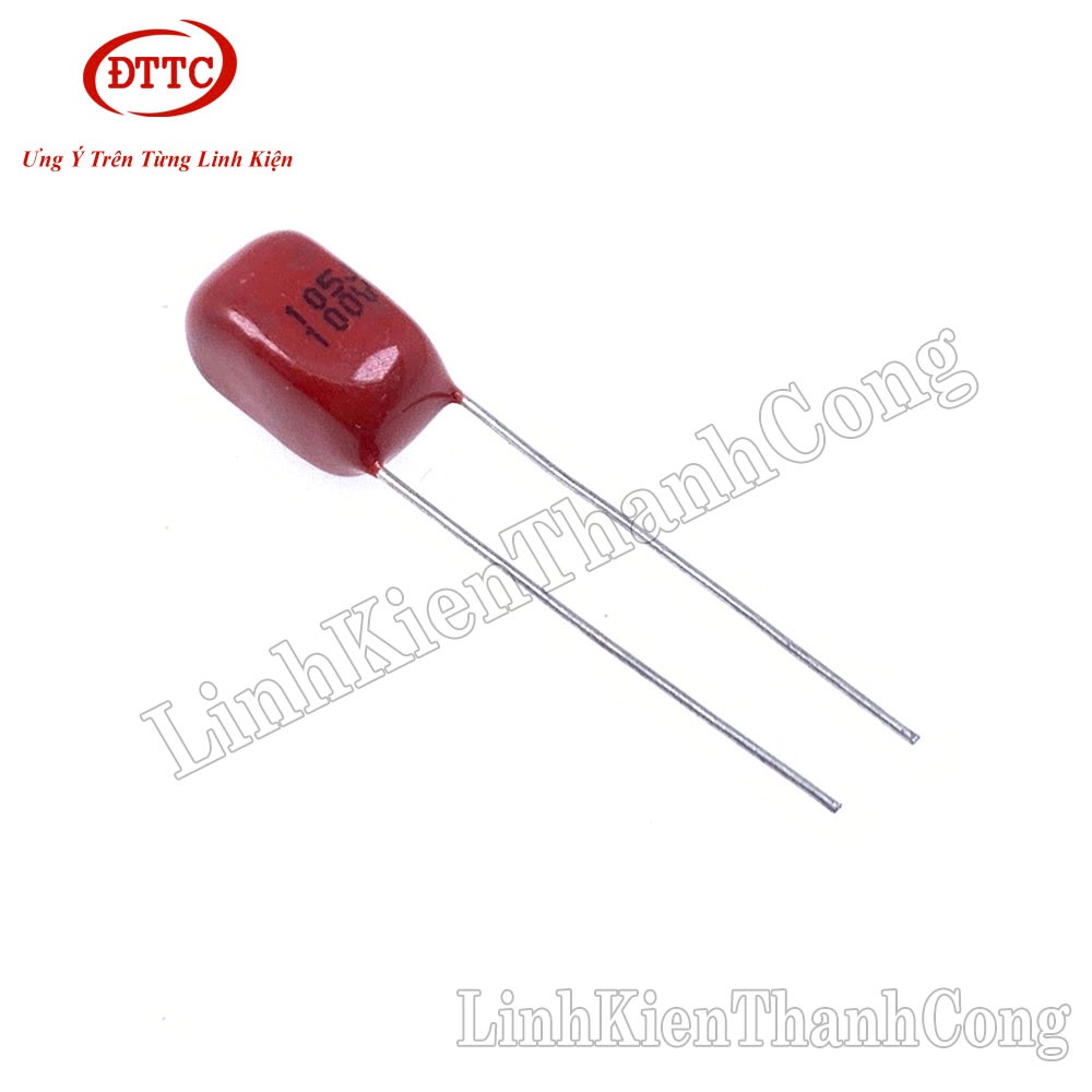 Bộ 10 Chiếc Tụ CBB 1uF 105J 100V 7.5mm