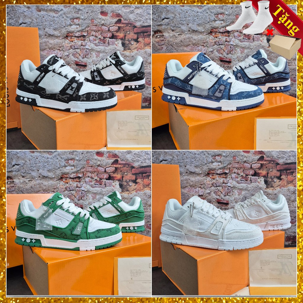 Giày Thể Thao LV Trainer Fullbox Cao Cấp