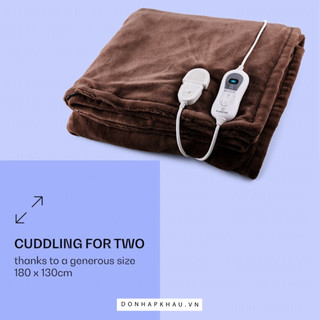 Chăn Sưởi Điện KLARSTEIN DR. WATSON XXL, Chăn Điện, KT 180x200cm, BH 12 Tháng, Shop Authentic