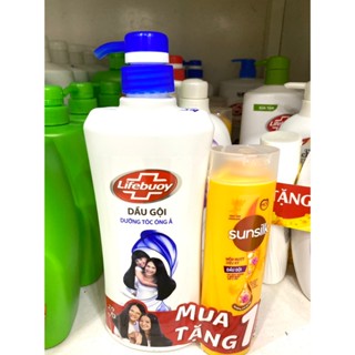 Dầu Gội LIFEBUOY 640G - Xanh & Đỏ - ( HÀNG KHÔNG TẶNG )- Cho Tóc Mềm Mượt Chắc Khỏe