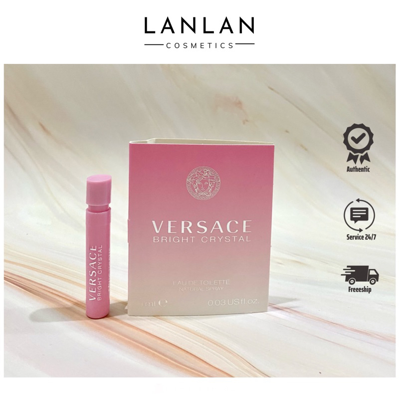 Mẫu thử nước Hoa Nữ Versace Bright Crystal EDT [Vial 1.5ml]