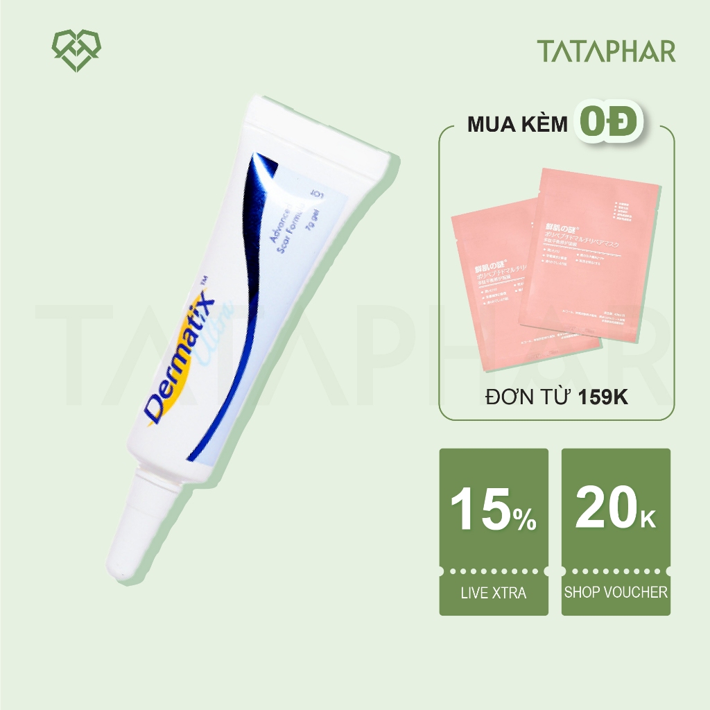 Dermatix Ultra Gel Làm Mờ Sẹo Thâm, Sẹo Lồi - Tuýp 7gam - [CHÍNH HÃNG]