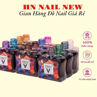 Loang cồn Vinimay chọn màu , cồn loang vân đá chính hãng làm móng HN NAIL NEW