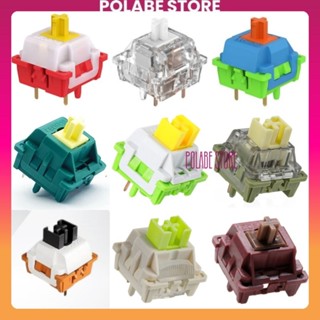 Aula Leobog Nimbus v2 Jungle linear switch bàn phím cơ Polabe Store