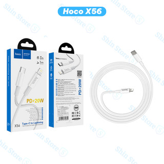 Cáp sạc iphone dây dù chống gẫy sạc nhanh 20W hãng Hoco X56 PD