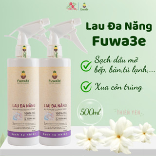 [ Bình xịt tẩy lau đa năng Fuwa3e 500ml an toàn cho da ] xịt lau bếp kính tủ lạnh bàn ăn làm sạch