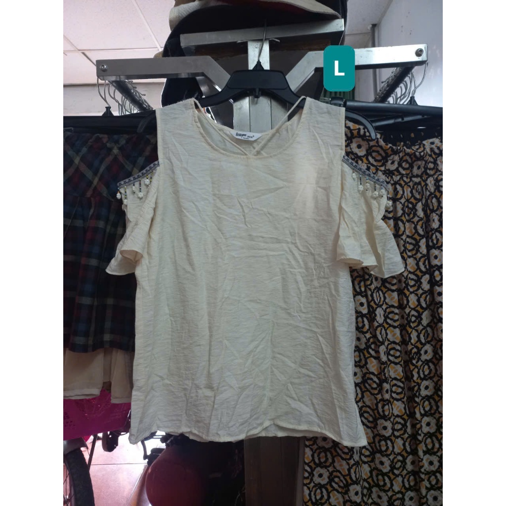 áo kiểu hở tay L MS88