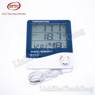 Đồng Hồ Đo Nhiệt Độ Và Độ Ẩm HTC-2