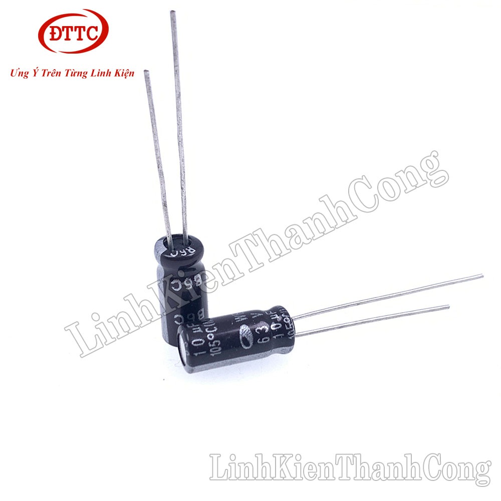 Bộ 30 Chiếc Tụ 10uF 63V (5x11mm)