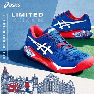 Giày tennis, pickleball asics gel 9 ( tặng tất+ lót giày chĩnh hãng)