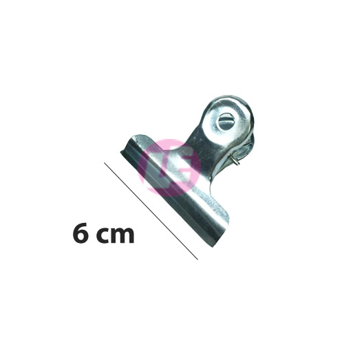 Kẹp sắt trung 6 cm (Bịch 10 Cái)