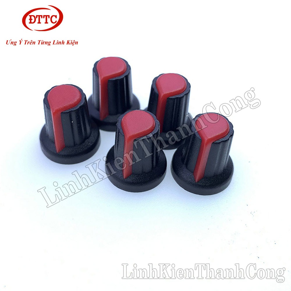 Bộ 20 Chiếc Núm Triết Áp Nhựa Màu Đỏ, Xanh Lá, Xanh Dương, Trắng, Vàng, Cam, Xám, Tím
