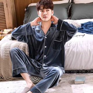  Đồ ngủ nam Pijama vải nhung ấm áp mềm mại NT16 - Beemanor 