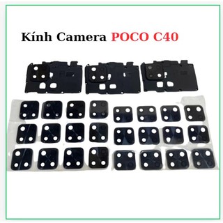 Kính camera Poco C40,kính + vành
