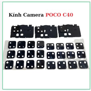 Kính camera Poco C40,kính + vành