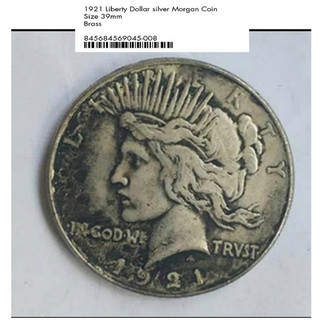 Xu 1921 Liberty Dollar silver Morgan