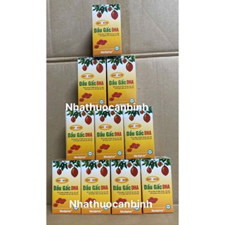 (Giá tốt, hiệu quả) Viên uống bổ mắt Dầu Gấc DHA nguyên chất giảm nhức mỏi mắt, khô mắt - Lọ 100 viên