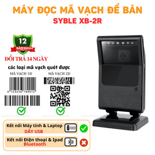 Máy quét mã vạch syble xb-2r / winson wai-5780 2d để bàn giá siêu rẻ