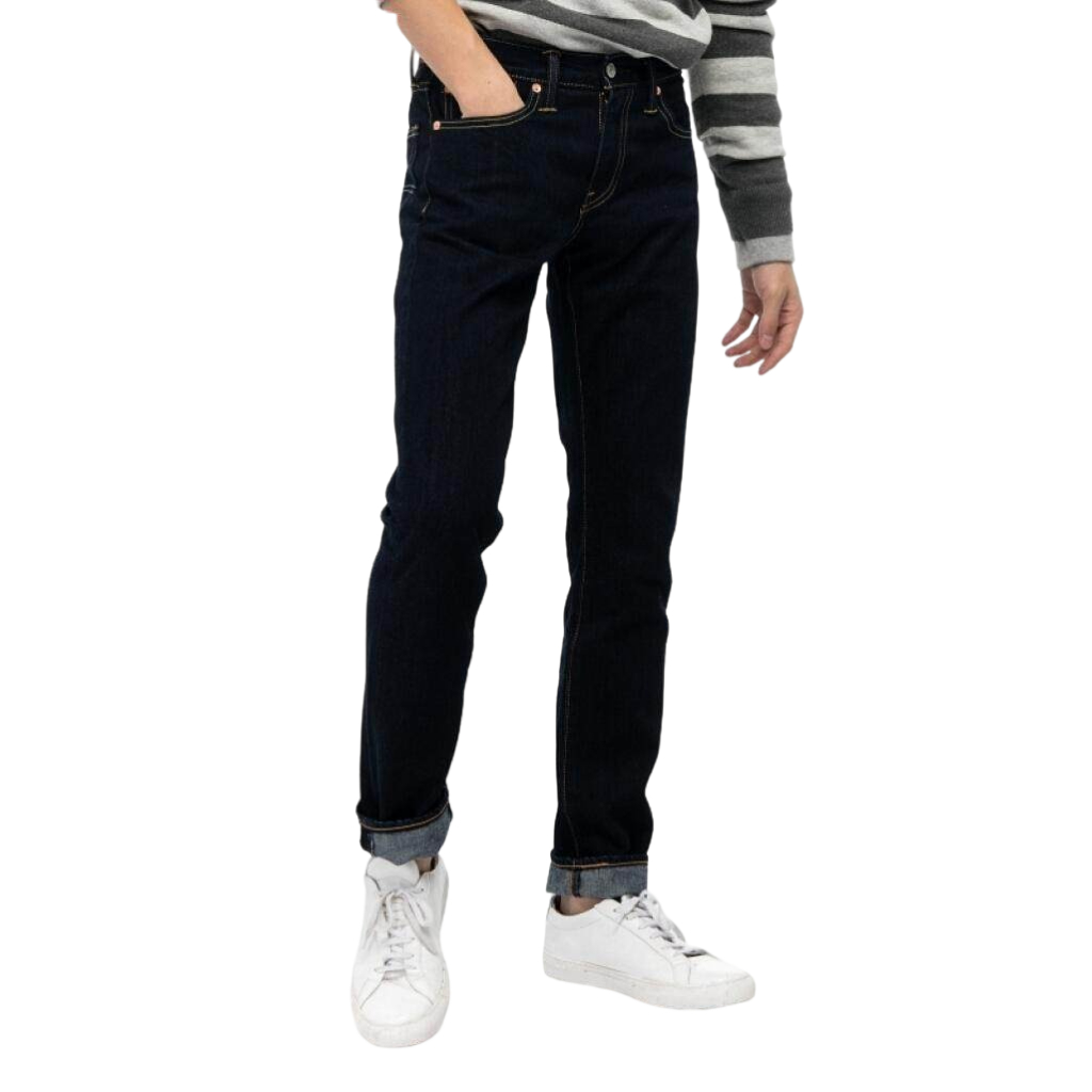 Quần jean nam Lv 511 slim fit xanh đậm from ống đứng