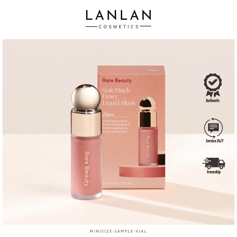 Má hồng Rare Beauty Liquid Blush HOPE [Mini 3.2ml]