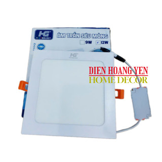 Bóng Đèn Led Âm Trần Downlight 12W - Vuông