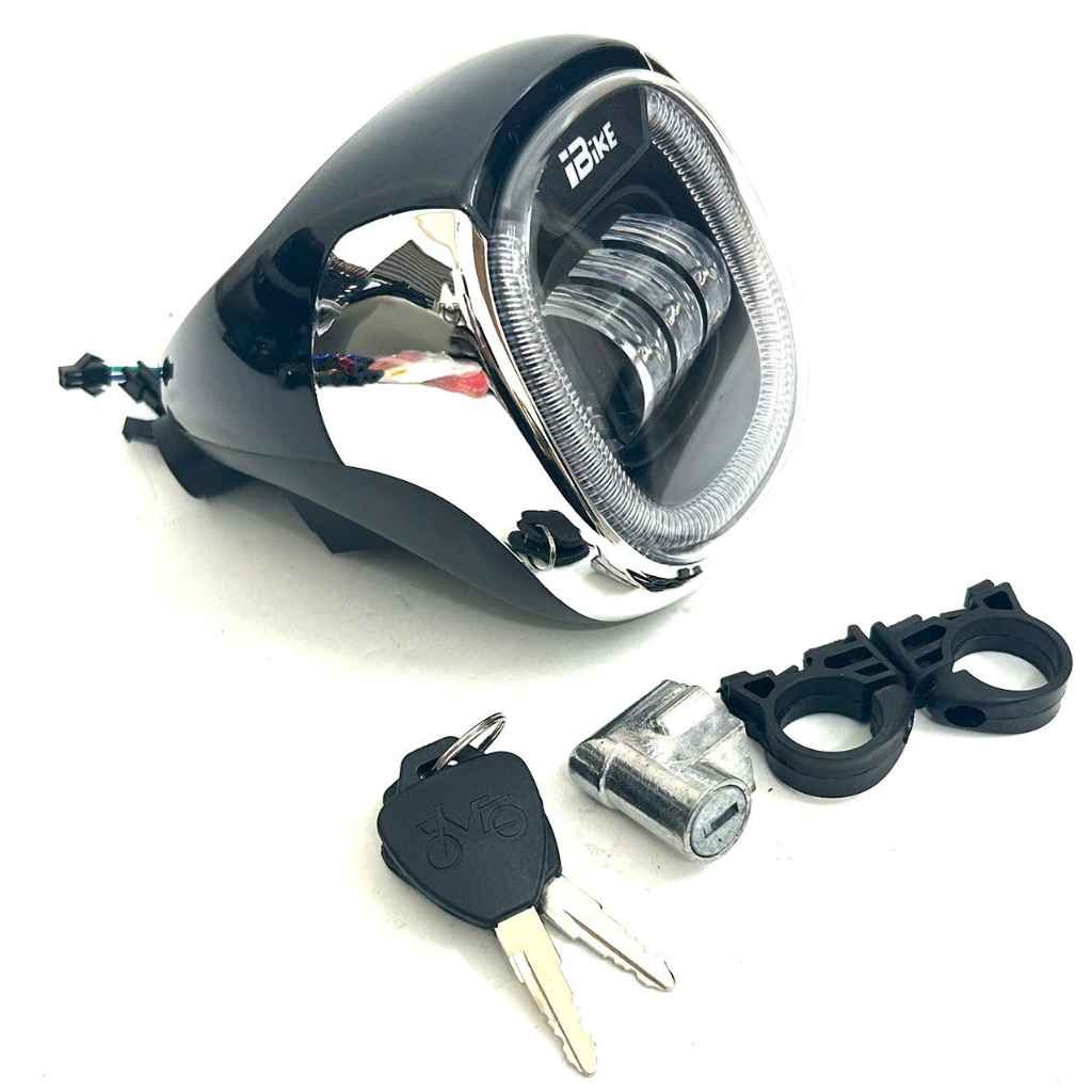 Đầu Đèn Xe M9 iBike Xe Điện Xe Máy Điện Loại M9 Bảo Hành 1 Năm Mã ST1