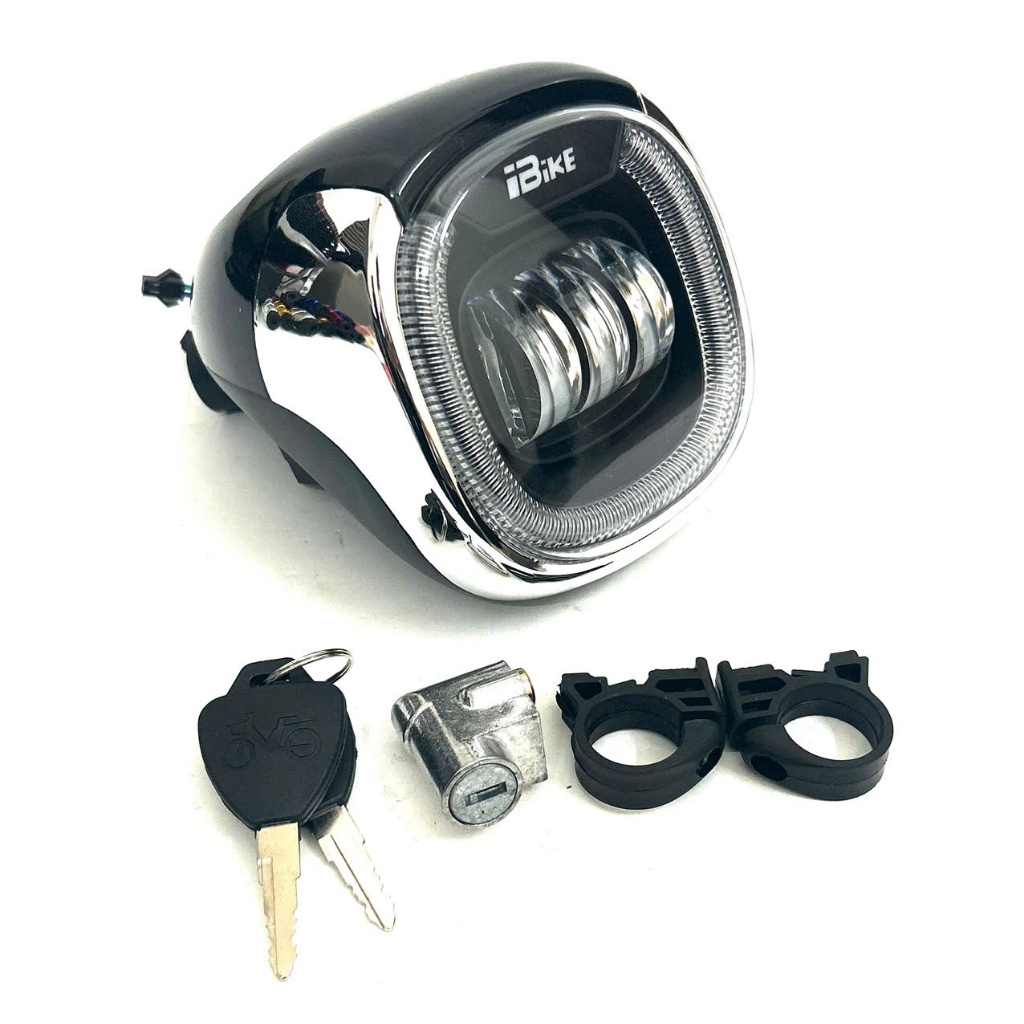 Đầu Đèn Xe M9 iBike Xe Điện Xe Máy Điện Loại M9 Bảo Hành 1 Năm Mã ST2