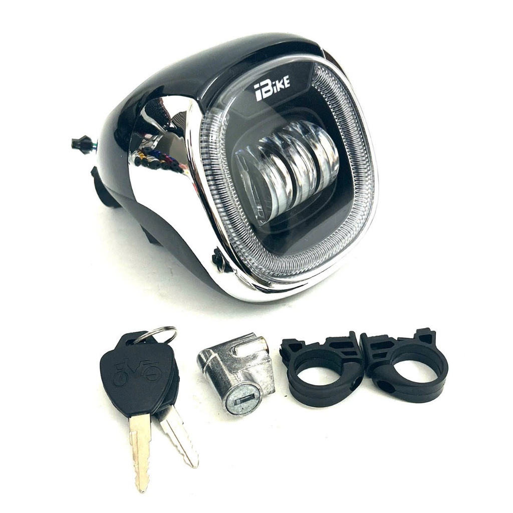 Đầu Đèn Xe M9 iBike Xe Điện Xe Máy Điện Loại M9 Bảo Hành 1 Năm Mã ST4
