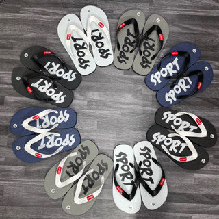 Dép Kẹp Nam Tông Lào Xỏ ngón đế cao su mặt eva dẻo dai Sport