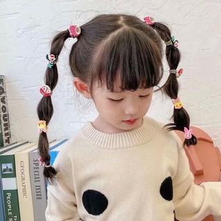 sét 10 dây chun cột tóc cho bé gái hình dễ thương