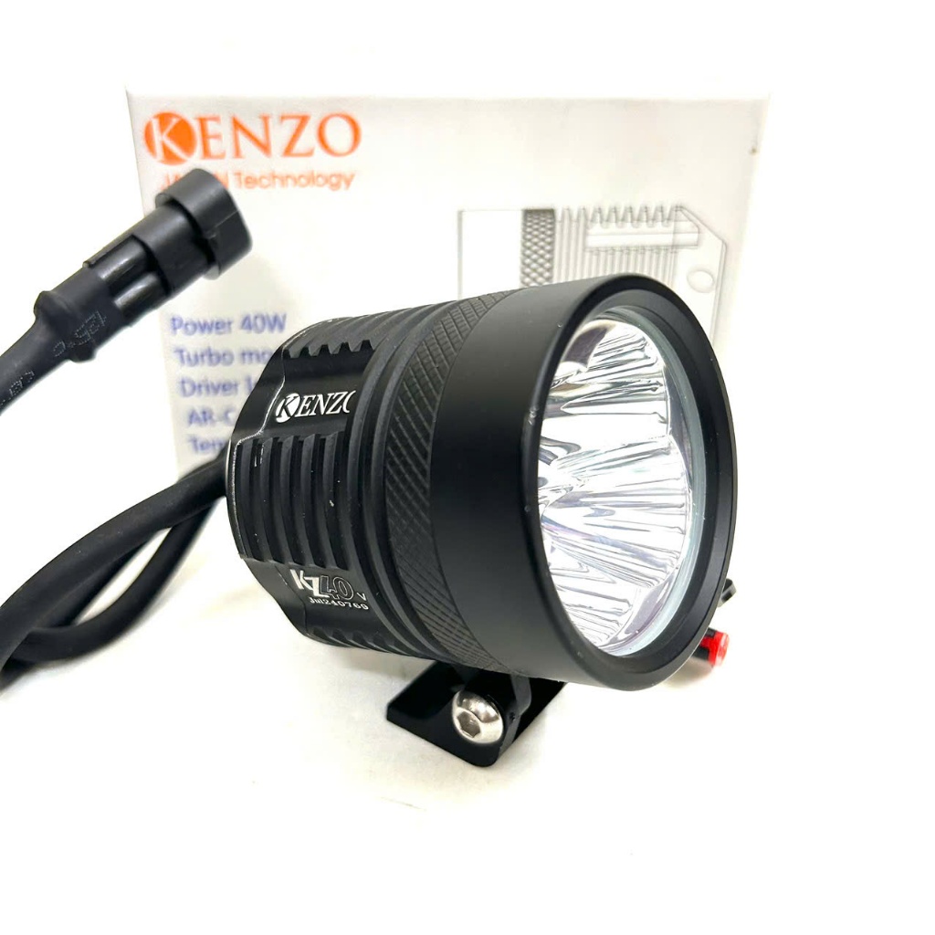 Đèn Trợ Sáng Kenzo Kz40 v3.2- 60W Siêu Sáng Bảo Hành 1 Năm Mã ST1