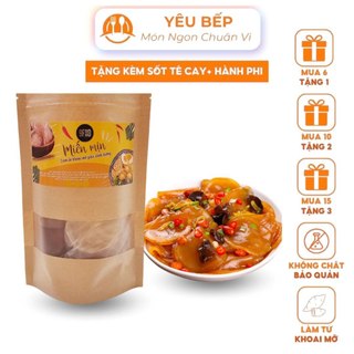  Combo 3 Bịch Miến Tròn Trộn Xốt Tê Cay Miến Ăn Liền Tiện Lợi Dẻo Dai Mềm Mịn  125g-Yêu Bếp -- Món Ngon Chuẩn Vị 