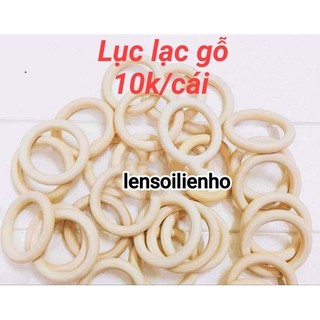 Vòng gỗ làm lục lạc