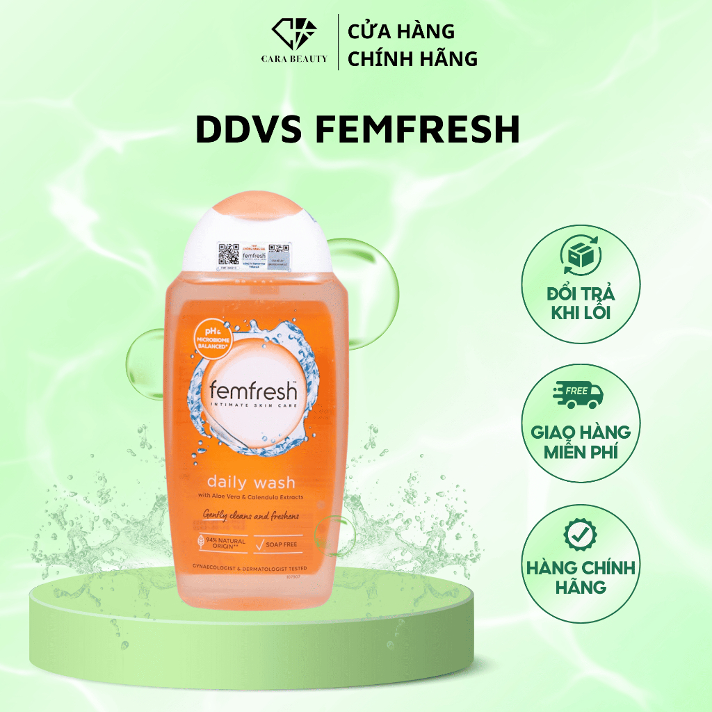 ( CHÍNH HÃNG) Dung dịch vệ sinh phụ nữ Femfresh Daily Intimate Wash