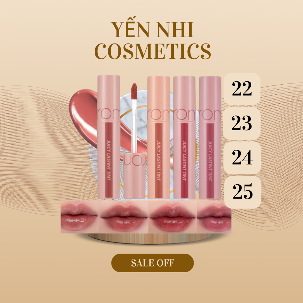 [Bestseller] Romand Juicy 20 - 23 - 24 - 25 và những mã màu HOT nhất hiện nay