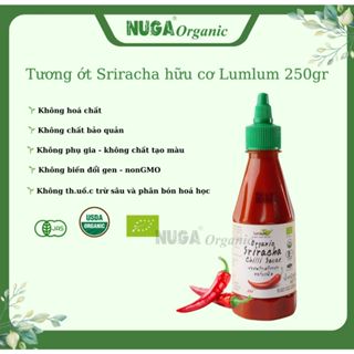 Tương ớt hữu cơ SRIRACHA - LumLum - 250g