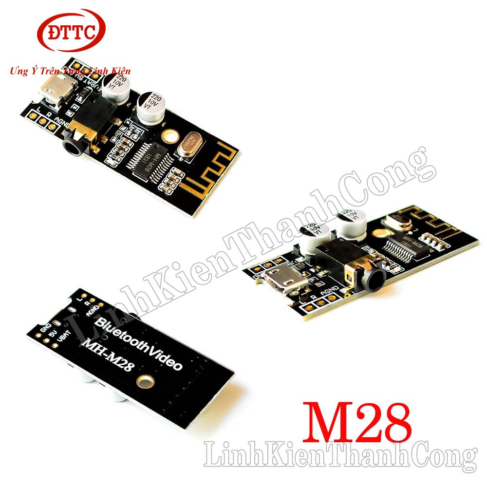 Bảng mạch Thu Tín Hiệu Bluetooth Không Dây 4.2 MH-M28
